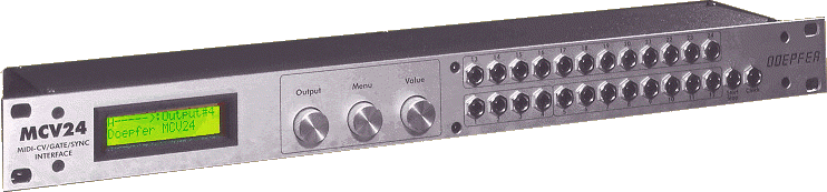 Doepfer MCV 24 cv/gate/sync Interface