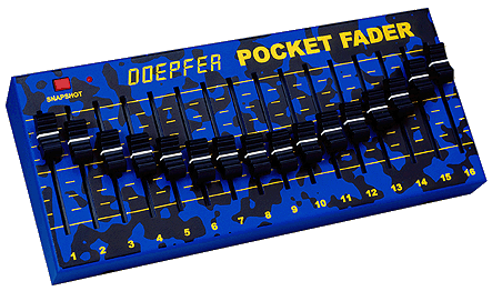 Midi Pocket Fader Blue Edition